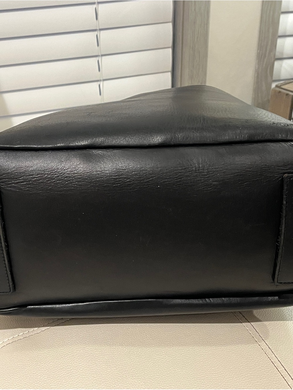 Authentic XL Givenchy Obsedia Black Leather Satchel - Picture 11 of 16